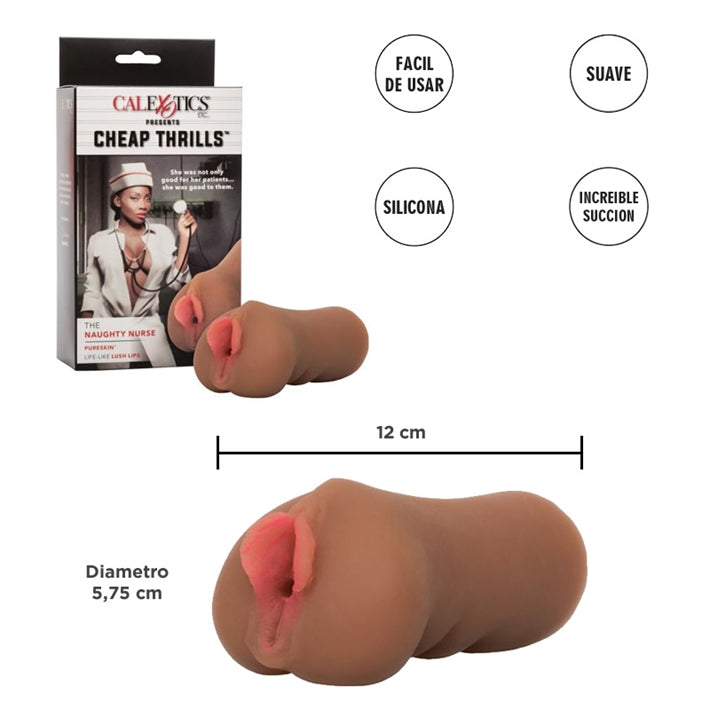 Masturbador Masculino Realista Naughty Nurse | Vagina Pureskin