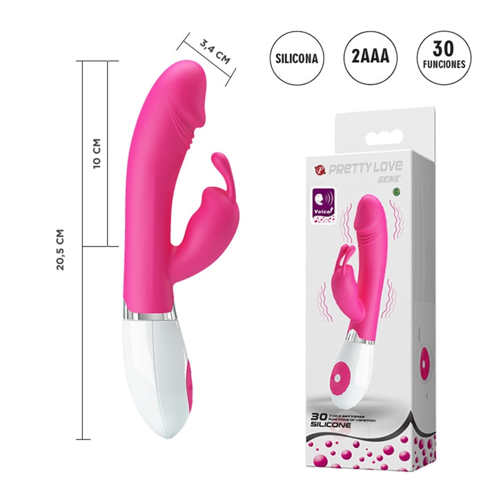 Vibrador Conejo con Control por Voz | Vibra al Ritmo de tu Voz o Música