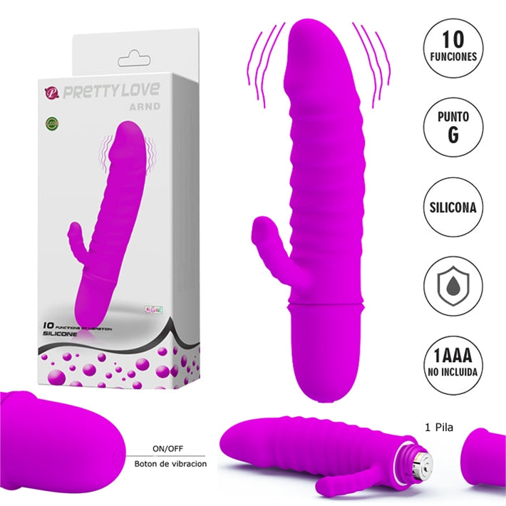 Mini Vibrador Arnd | 10 Funciones para Punto G y Clítoris