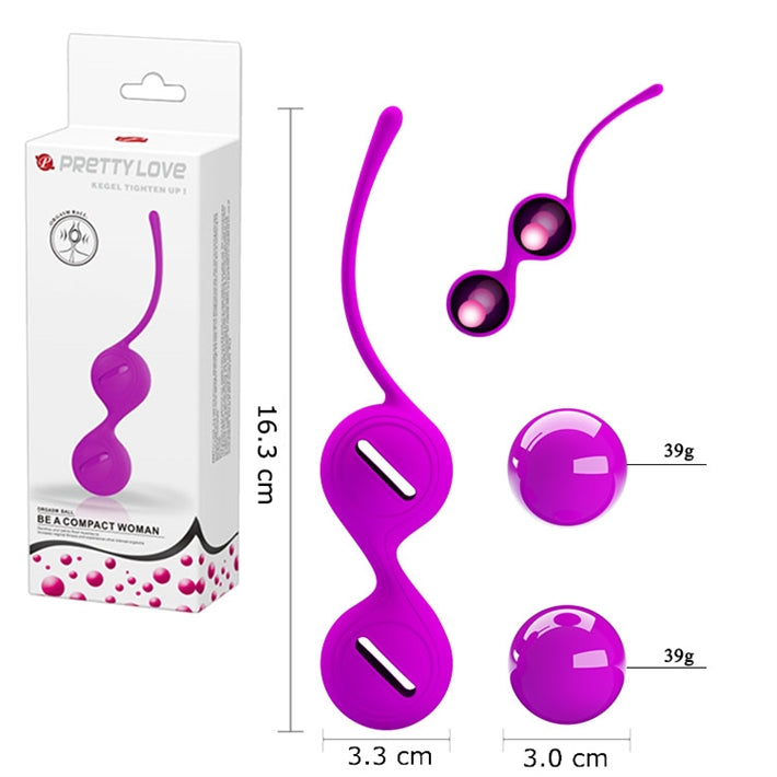 Bolas Kegel de Silicona | Ejercitador para Fortalecer el Suelo Pélvico