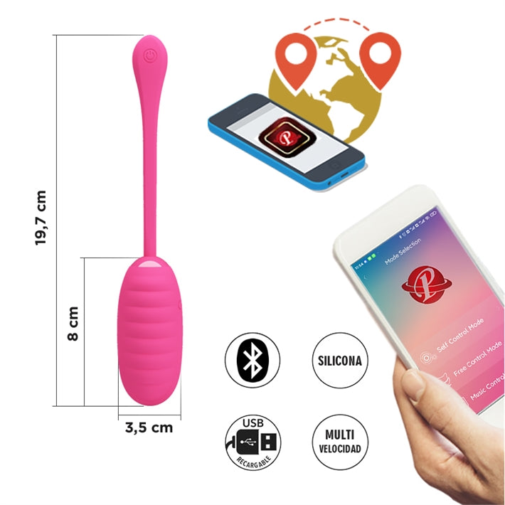 Huevo Vibrador con App Catalina | Juego a Distancia para Parejas