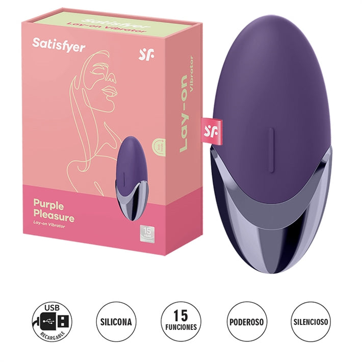 Satisfyer Purple Pleasure | Vibrador Estimulador