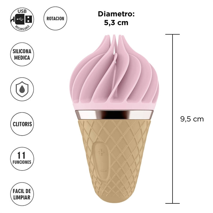 Satisfyer Sweet Treat | Estimulador de Clítoris Giratorio