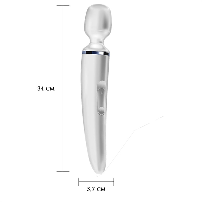 Satisfyer Wand-er Woman | Masajeador Wand XXL con 50 Vibraciones