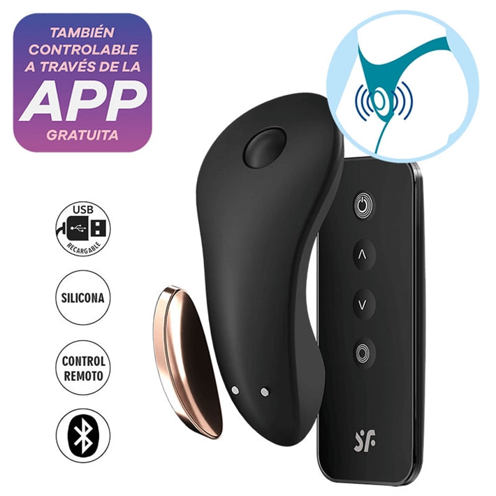 Satisfyer Little Secret | Vibrador con App para Juego en Pareja a Distancia