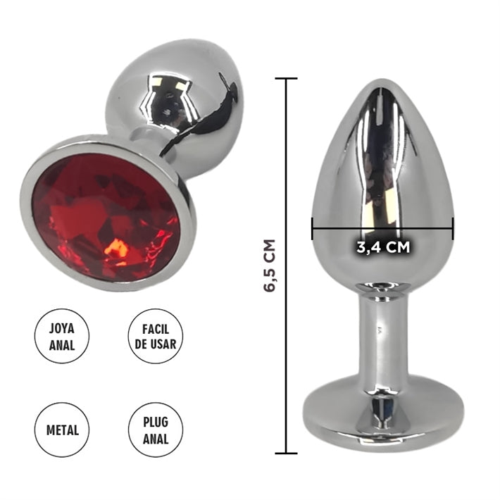 Joya Anal de Acero | Plug Anal para Principiantes y Expertos