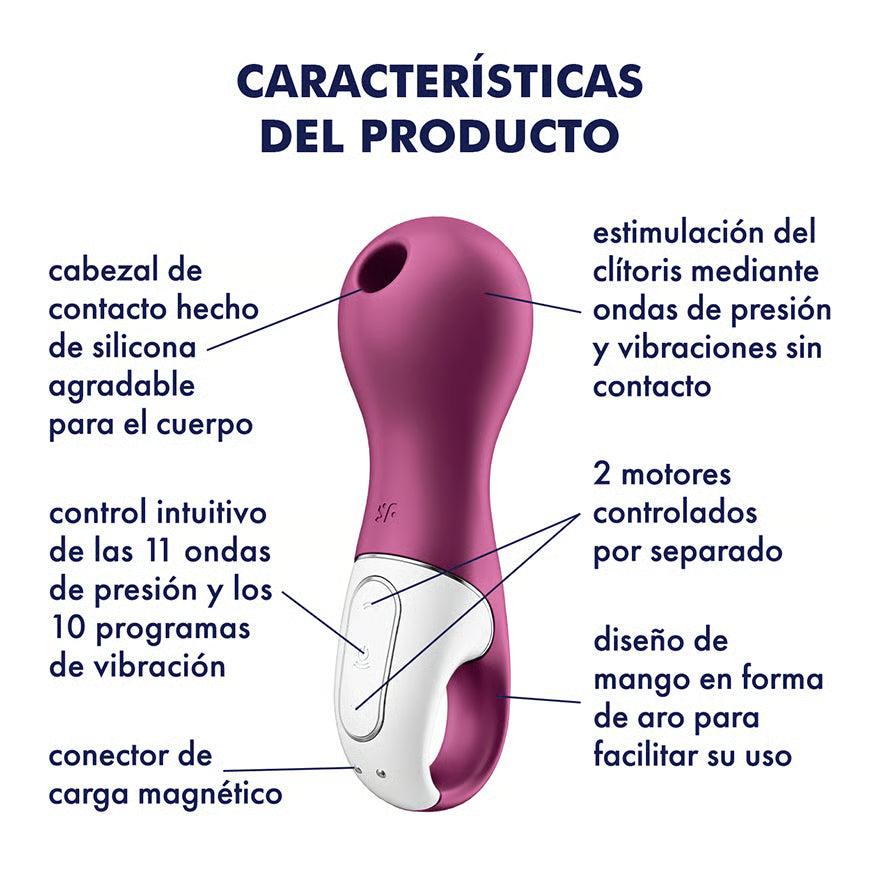 Satisfyer Lucky Libra | Succionador y Vibrador para Principiantes