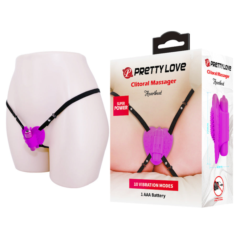 Pretty Love Heartbeat – Bala Estimuladora con Manos Libres