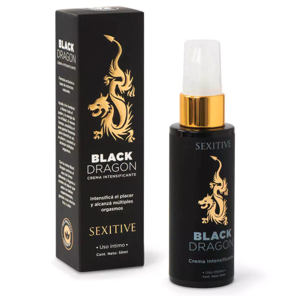 Crema Estimulante Black Dragon – Potencia y Placer Intenso