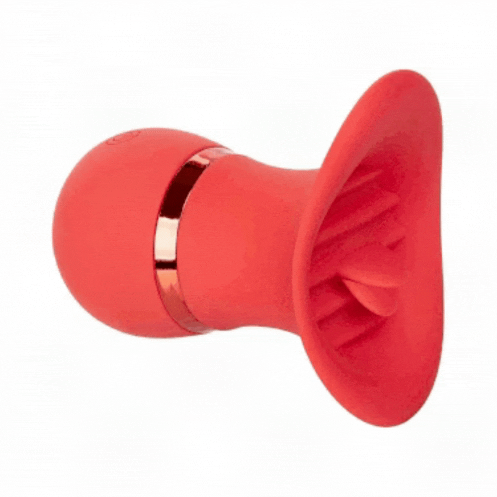 Vibrador de Lengua French Kiss | 12 Funciones para Placer Oral USB