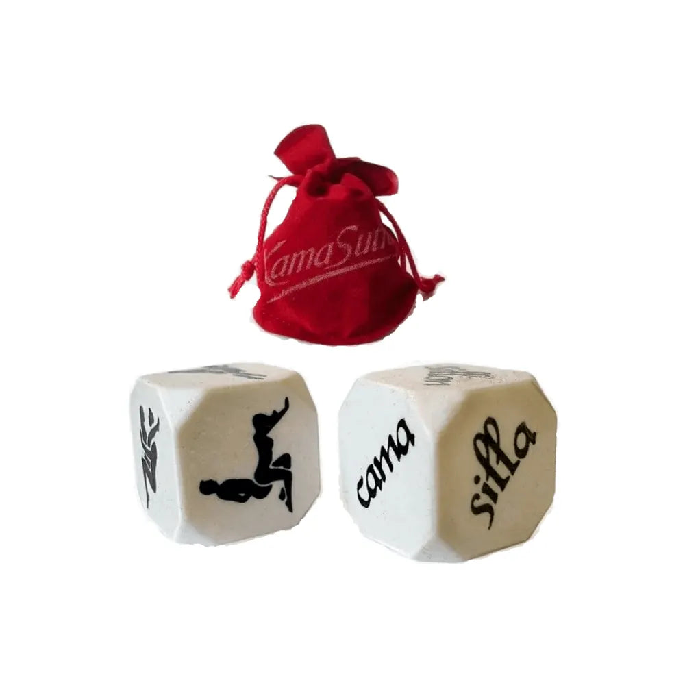 Dados Eróticos Kamasutra | Juego de Posiciones y Lugares para Parejas