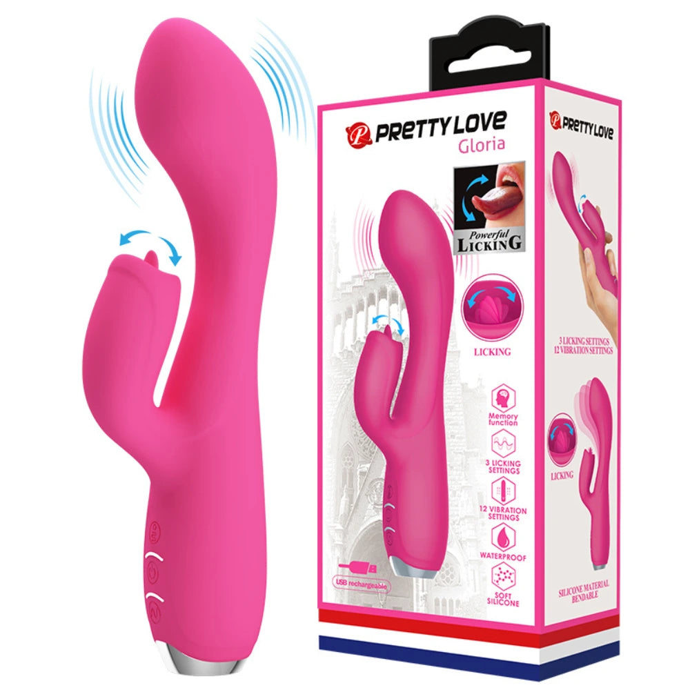 Pretty Love Gloria Vibrador Doble Estimulación