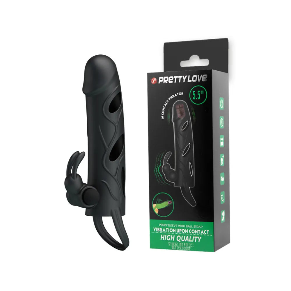 Funda para Pene con Vibración | Extensor para Placer en Pareja