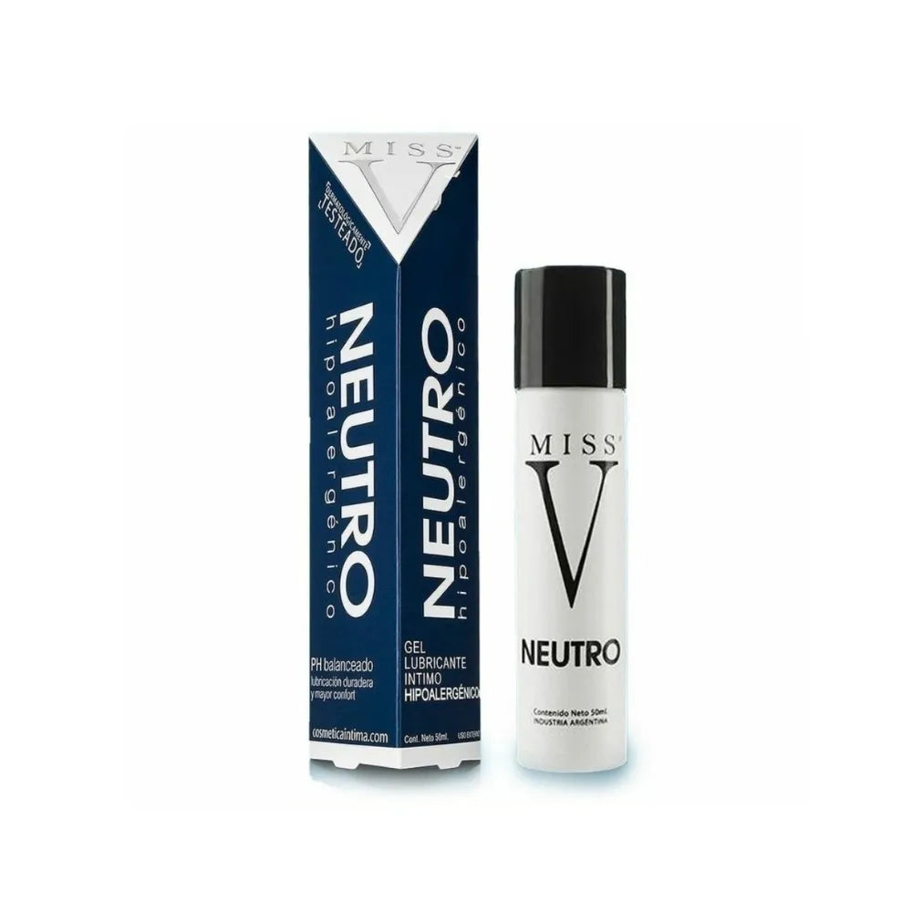Gel Lubricante Neutro Miss V | Hipoalergénico