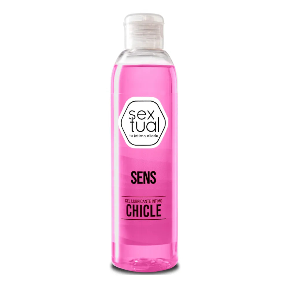 Gel Lubricante Sextual Chicle | Base Agua Larga Duración 200ml