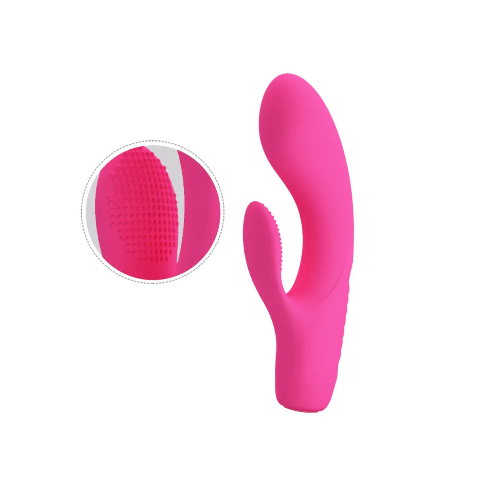 Vibrador Conejo Flexible Tim | 12 Funciones para Punto G y Clítoris