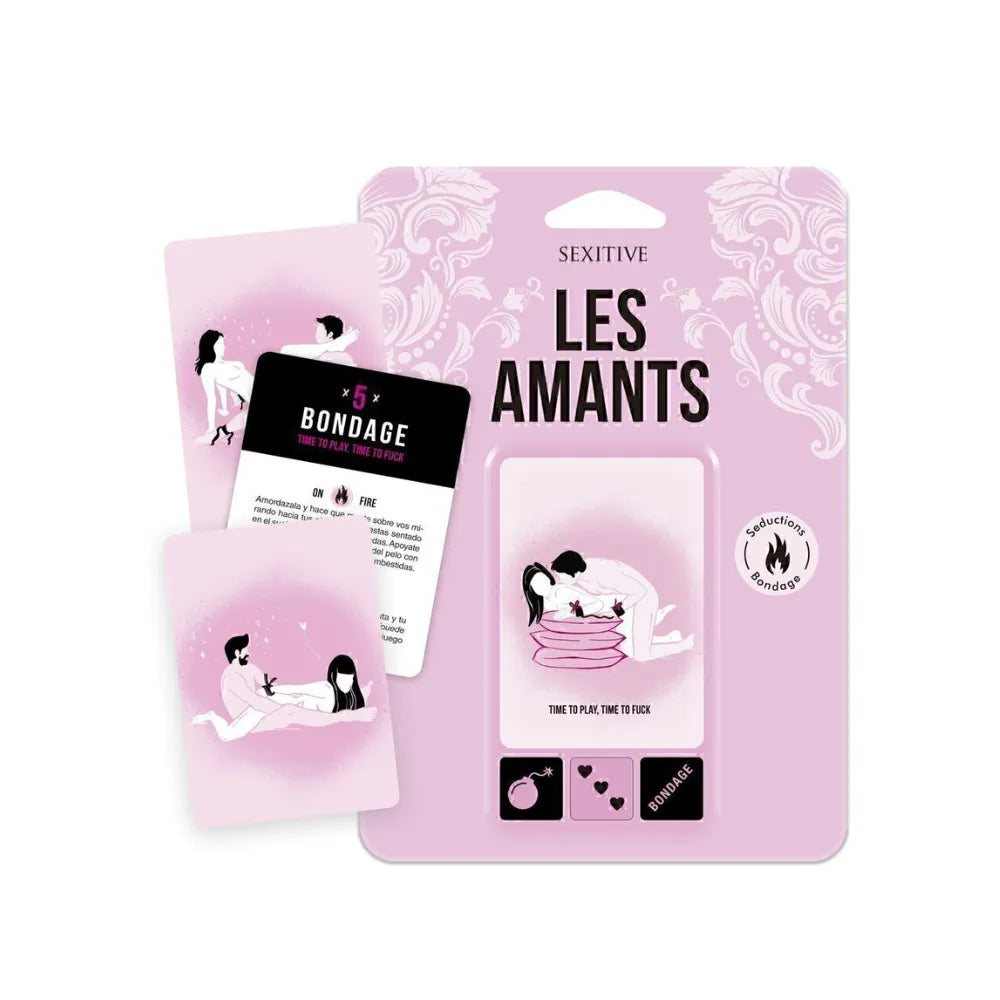 Juego Erótico Les Amants | Retos de Bondage y Seducción para Parejas