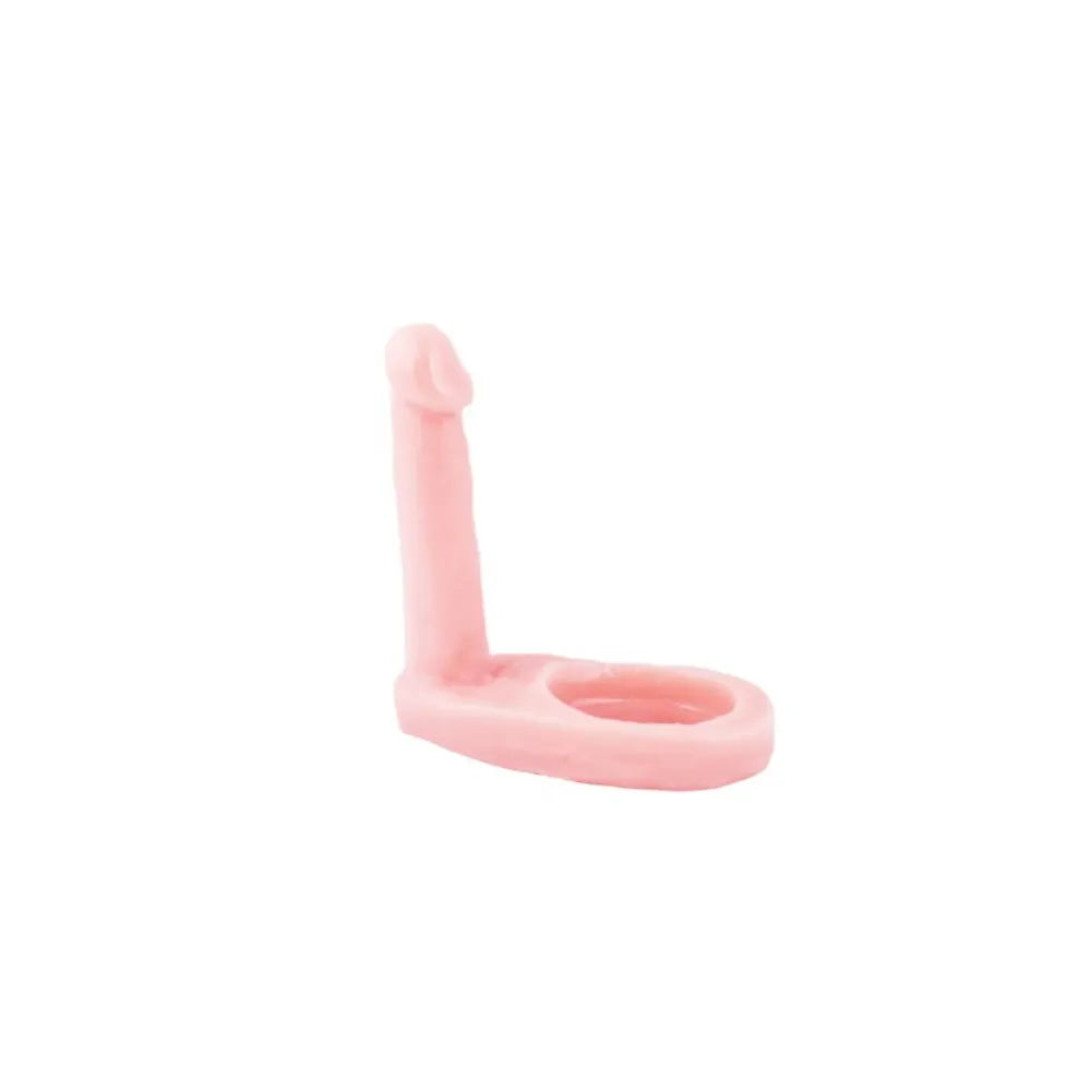 Anillo Doble Penetración Hot Finger | RealSkin Dedo Anal 7cm