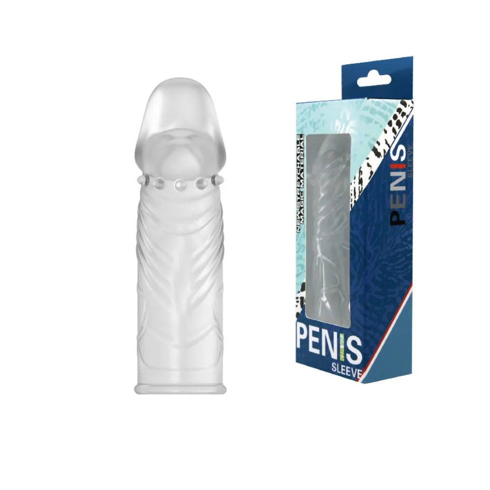 Funda para Pene Texturada | Aumenta Grosor y Placer