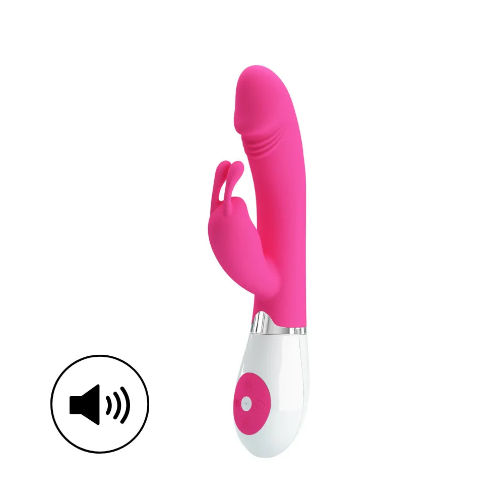 Vibrador Conejo con Control por Voz | Vibra al Ritmo de tu Voz o Música