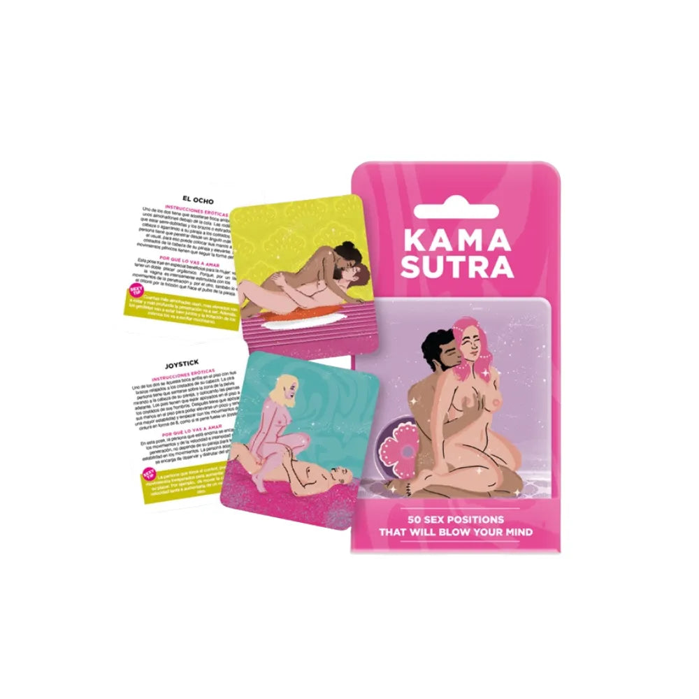 Cartas Eróticas Kamasutra | 50 Posiciones para Jugar en Pareja