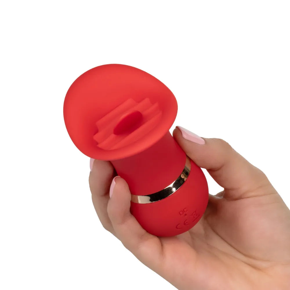 Vibrador de Lengua French Kiss | 12 Funciones para Placer Oral USB