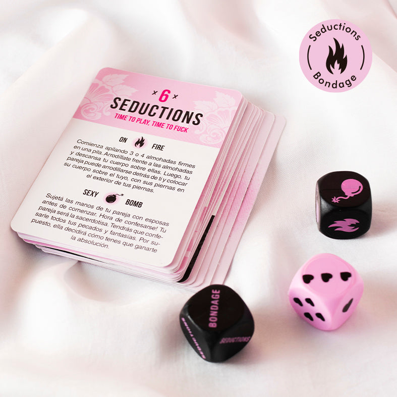 Juego Erótico Les Amants | Retos de Bondage y Seducción para Parejas