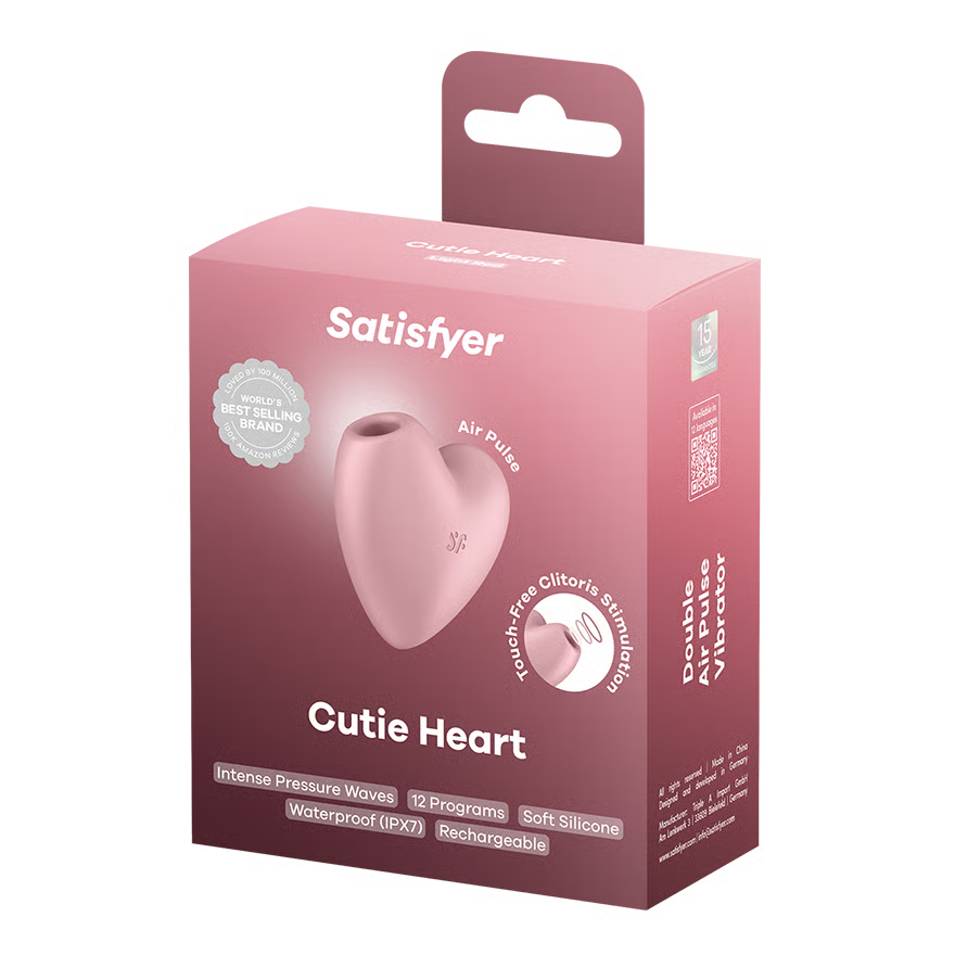 Satisfyer Cutie Heart Succión + Vibración
