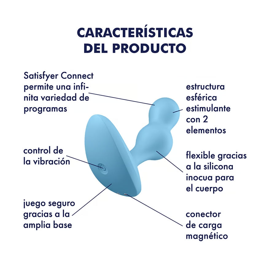 Satisfyer Deep Diver | Plug Anal Vibrador con Control por App