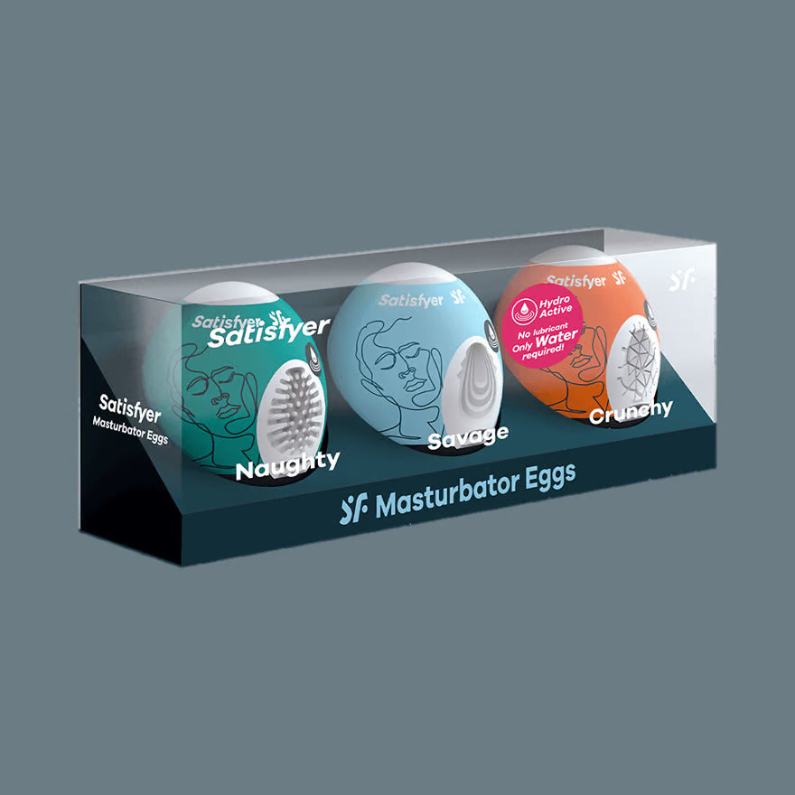 Set de 3 Huevos Masturbadores Satisfyer