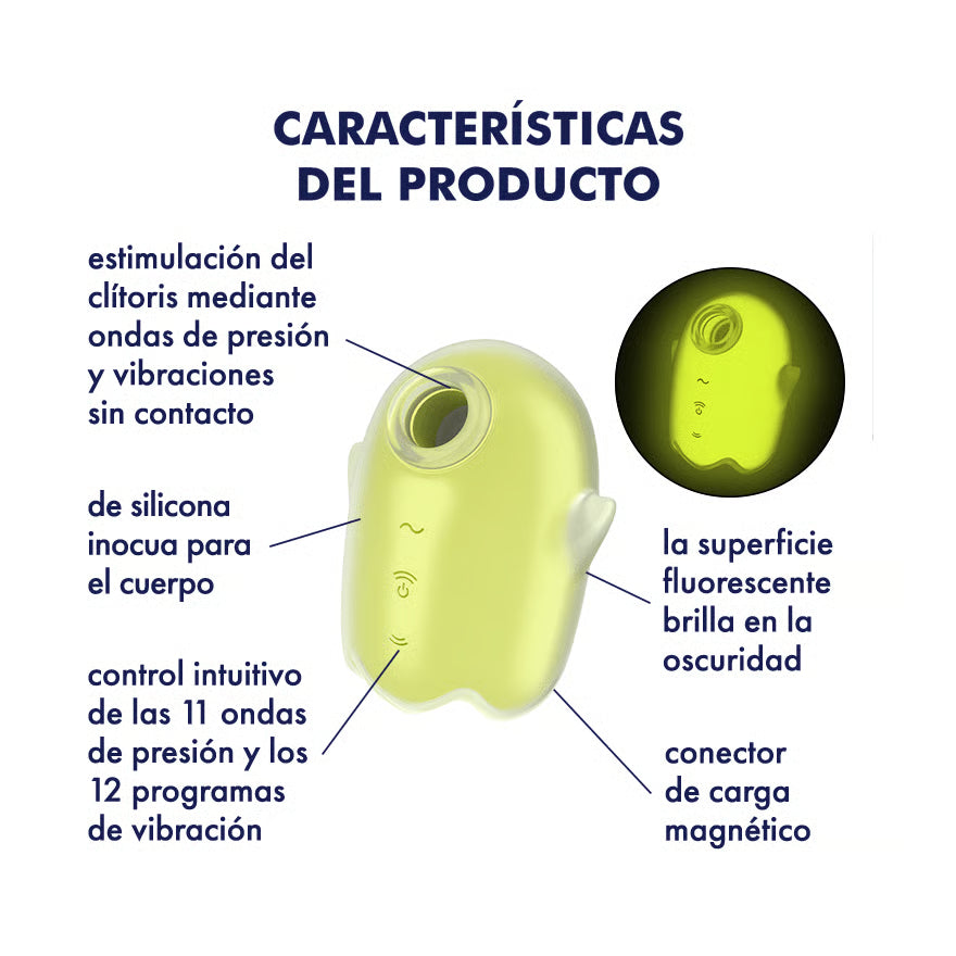 Glowing Ghost Satisfyer Succionador