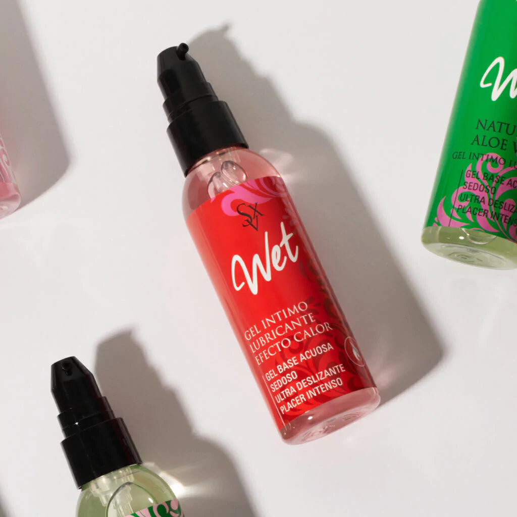 Gel Lubricante con Efecto Calor Wet | Estimulante Femenino Sexitive